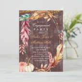 ボホライツパンプキンス婚約パーティ招待状 招待状 (スタンド正面)