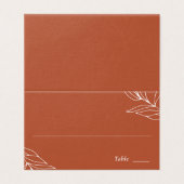 ボホラストウェディングレセプションテーブル座席表 (外部フラット)