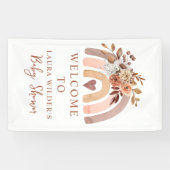 ボホラストテラコッタウォーターカラーレインボー 横断幕 (横)