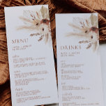 ボホラストテラコッタパンパ結婚スのメニュー&ドリンク メニュー<br><div class="desc">背中にドリンク結婚メニューが付いたかわいいボホのメニュー。ベーホのニュートラルトーン(テラコッタと結婚さび自然)に最適なススキとドライフラワーメニュー。一致するアイテムには、結婚式招待状、日付の保存、サンキューカード、のバック結婚ドラックバナー、メッセージカードなどが含まれる。</div>