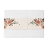 ボホラスト&ニュートラルクリーム秋フローラ 招待状ベリーバンド (裏面例)