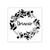 ボホラバースタンプスクラップブック作りギフトドリームフローラ ラバースタンプ (インプリント)