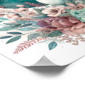 ボホラビットベビールームアートデコール ポスター (角)