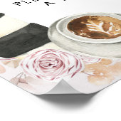 ボホラブが醸造中 ブライダルシャワーラブはスイート ポスター (角)