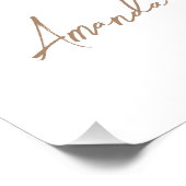 ボホラブイズブルーイングフローラブライダルシャワーブランチ ポスター (コーナー)