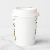 ボホラブイズブルーイングフローラブライダルシャワーブランチ 紙コップ (右)