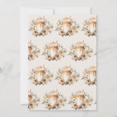 ボホラブイズブルーイングブライダルシャワー 招待状 (裏面)