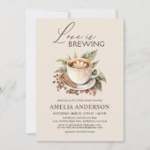 ボホラブイズブルーイングブライダルシャワー 招待状 (正面)