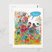 ボホラブバード ポストカード (正面/裏面)