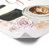 ボホラブ・イズ・スイート ブライダルシャワー カード＆ギフト ポーズ ポスター (角)