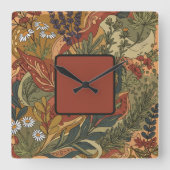 ボホラプソディ スクエア壁時計 (正面)