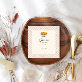 ボホリトルかわいこちゃんパイ感謝祭ベイビーシャワー スタンダードカクテルナプキン