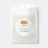 ボホリトルかわいこちゃんパイ感謝祭ベイビーシャワー フェイバーバッグ (正面)