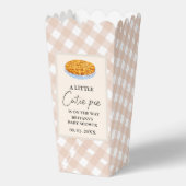 ボホリトルかわいこちゃんパイ感謝祭ベイビーシャワー フェイバーボックス (正面)