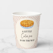 ボホリトルかわいこちゃんパイ感謝祭ベイビーシャワー 紙コップ (裏面)