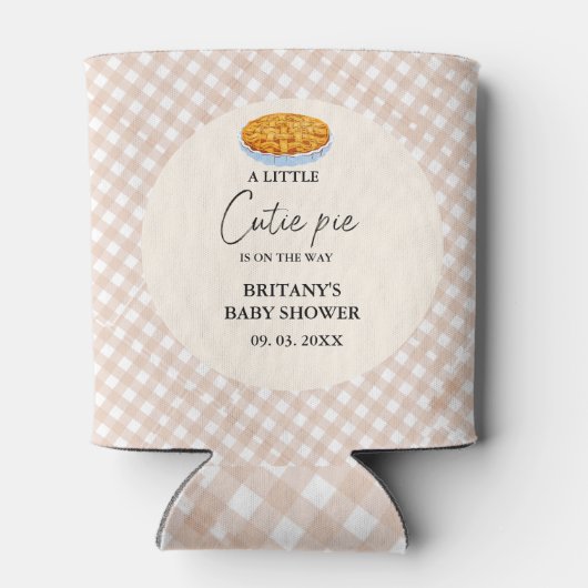 ボホリトルかわいこちゃんパイ感謝祭ベイビーシャワー 缶クーラー (裏面)