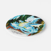 ボホリトルドラゴン赤ちゃんシャワー ペーパープレート (アングル)