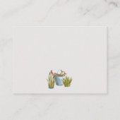 ボホリトルフィッシャーマンシャワーおむつラッフルカード エンクロージャーカード (裏面)