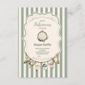 ボホリトルフィッシャーマン魚釣りおむつラッフル エンクロージャーカード (正面)