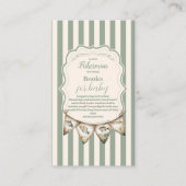 ボホリトルフィッシャーマン魚釣りブックスベビー エンクロージャーカード (正面)