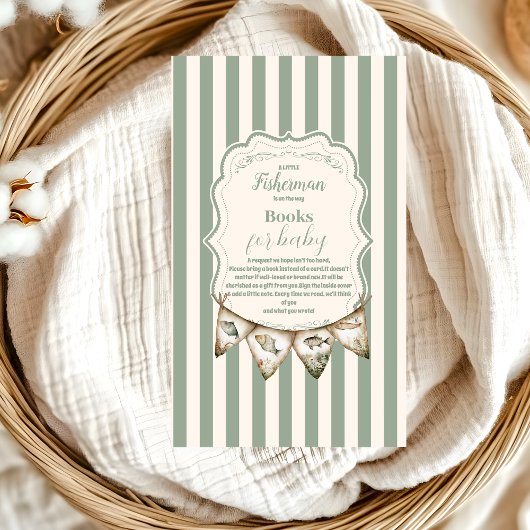 ボホリトルフィッシャーマン魚釣りブックスベビー エンクロージャーカード