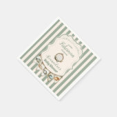 ボホリトルフィッシャーマン魚釣りベビーシャワー スタンダードカクテルナプキン (角)