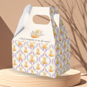 ボホリトルラムパンプキンウォーターカラーベビーシャワー フェイバーボックス