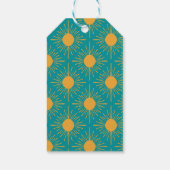 ボホリトルレイオブサンターコイズ赤ちゃんシャワー ギフトタグ (裏面)