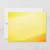 ボホリトル金ゴールドサンシャイン誕生日サンキューカード サンキューカード (裏面)