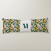 ボホリバーシブル抽象芸術フローラアーモノグラムのト ボディピロー (裏面)