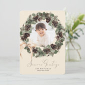 ボホリースウィズボウフォトホリデイ シーズンカード (スタンド正面)