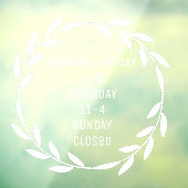 ボホリーススモールビジネスアワーズホワイト ウィンドウサイン (シート3)