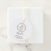 ボホリースポップ・アートのは、彼女が赤ちゃんシャワーをポップするときに耐える フェイバータグ (インサイチュ)