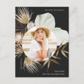 ボホリースワンフォト卒業パーティー招待状 案内ポストカード (正面)