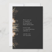 ボホリースワンフォト卒業パーティー招待状 案内状 (裏面)