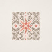 ボホリーフェイススターイヤリングネックレスジュエリーディスプレイ (正面)