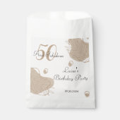 ボホリーフモダンオールエイジズ誕生日 フェイバーバッグ (正面)