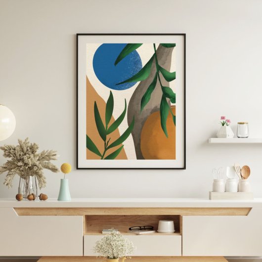 ボホリーフ抽象芸術ウォールアートデジタ絵画ル キャンバスプリント