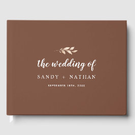 ボホリーフ結婚ズゲストブック ゲストブック