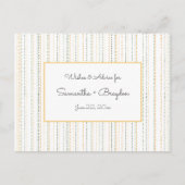 ボホレインベビーシャワーアドバイスカード アドバイスカード (正面)