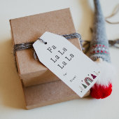 ボホレインボーとハートファララララトとラト ギフトタグ