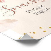 ボホレインボーは彼女はオンダーフル誕生日スナック ポスター (角)