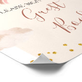 ボホレインボーは彼女はonederfulゲストブックではない ポスター (角)