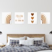 ボホレインボーやる気を起こさせる引用文教室デコール (寝室)