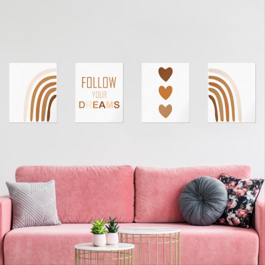 ボホレインボーやる気を起こさせる引用文教室デコール (リビング)