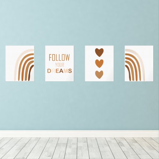 ボホレインボーやる気を起こさせる引用文教室デコール (ウッドフロア)