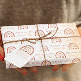 ボホレインボーオフィシャルラッピング紙シート ラッピングペーパーシート