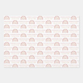 ボホレインボーオフィシャルラッピング紙シート ラッピングペーパーシート (正面)