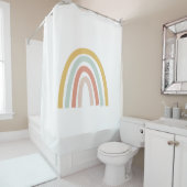 ボホレインボーキッズパーソナライズされた シャワーカーテン (インサイチュ)