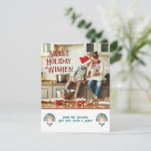 ボホレインボークリスマス シーズンカード (スタンド正面)